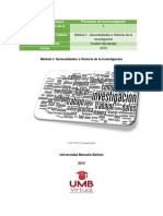 01 Mdulo I Generalidades e Historia de La Investigacin para Publicar