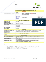 Post Audit Critical Patient Safety Error Notification and Process