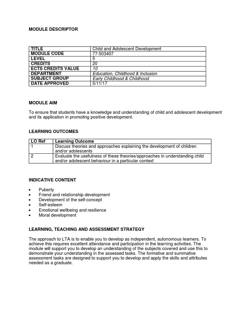 Child Development for Education Students | PDF | Educational Assessment ...