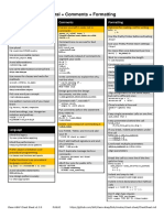 General + Comments + Formatting: Clean ABAP