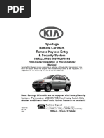Kia Sportage Remote Start