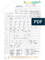 German Handwritten Class Notes by Sheoarin PDF