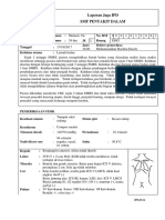 Laporan Jaga IPD SMF Penyakit Dalam: Gallop (-)