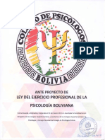 ANTEPROYECTO LEY EJERCICIO PROFESONAL DE LA PSICOLOGIA ABR2019.pdf