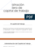 Capital de Trabajo