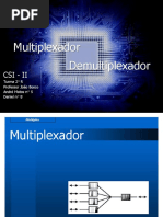 MUX e DEMUX: Fundamentos e Aplicações | PDF | Eletrônicos digitais ...