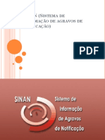 SINAN-Sistema de Notificação de Doenças