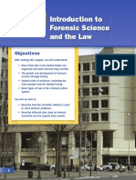 Introduction To Forensic Science and The Law: Objectives