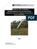 Guía para El Uso, Cuidado y Mantenimiento de Las Estaciones Remotas Vsat Del Minedu en Las Iiee A Nivel Nacional15.08.19