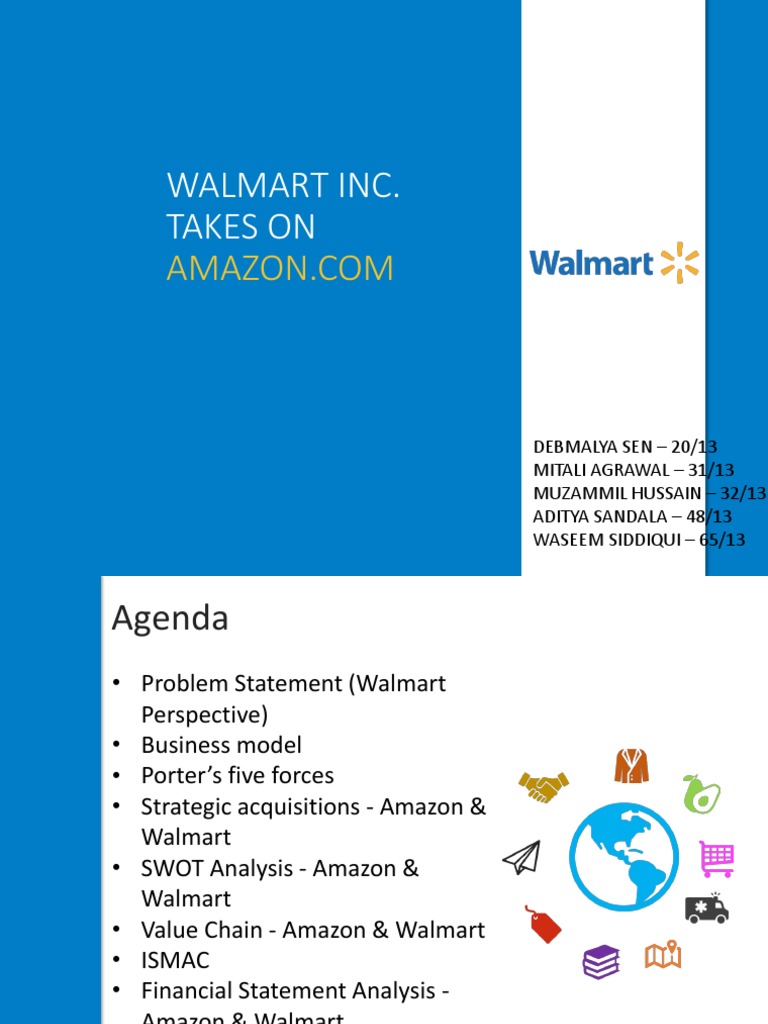 Walmart's Strategy Against Amazon | PDF | Walmart | Retail
