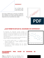 DIAGRAMA DE DISPERSIÓN