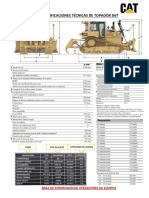 Especificaciones Tecnicas Tractor d6t - Julio 2019