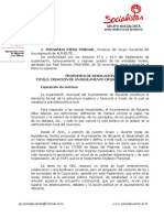 Propuesta de Resolución: Creación de Un Reglamento Orgánico Municipal