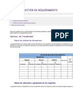 Capítulo 7 GESTIÓN DE REQUERIMIENTO