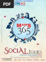 Vision IAS Mains 365 2019 Social Issues PDF