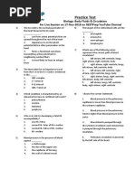 Practice Test: Biology: Body Fluids & Circulation For Live Session On 17-Nov-2018 On Neetprep Youtube Channel