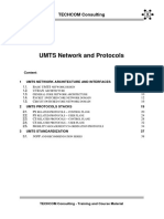 UMTS Network and Protocols