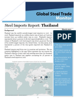 Steel Imports Report: Thailand: Quick Facts