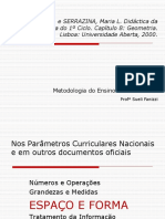 Ensino de geometria na educação infantil