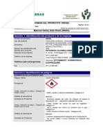 Hoja de Seguridad DISEL Petrobras