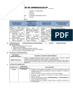 Sesion de Aprendizaje