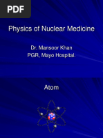 Physics of Nuclear Medicine