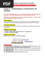 Enfrentando a Solidao