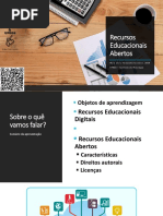 ”O uso de tecnologias e recursos educacionais abertos nos cursos presenciais e a distância" (parte 2)