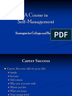 A Course in Self Management