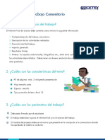 Informe Final Del Trabajo Comunitario PDF