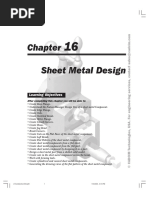 Chapter 16 Sheet Metal Design Solidworks 2003