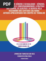 IV Simpósio de Gênero e Sexualidade - Gêneros, Sexualidades e Conservadorismos