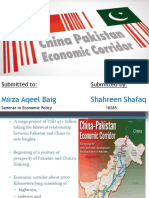 CPEC's Impact on Pakistan's Economy