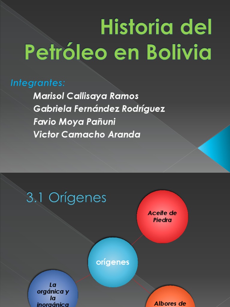 Historia Del Petroleo en Bolivia PDF | PDF | Petróleo | Bolivia