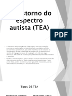 O que é o Transtorno do Espectro Autista (TEA