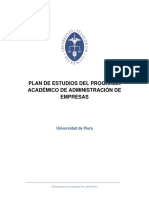 Plan de Estudio Universidad Piura