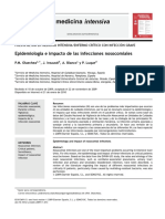 Impacto de La Infección Nosocomial PDF