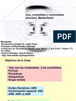 Ácidos Nucleicos, Nucleótidos y Nucleósidos