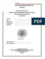 Format Laporan Pelaksanaan Kegiatan (LPK) Individu UGM