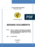 Bidding Documents for Painting of Interior Spaces