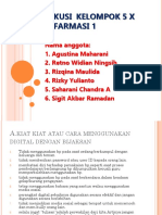 Hasil Diskusi Kelompok 5 x Farmasi 1