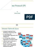 Internet Protocol (IP) : by Behzad Akbari