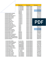 Base de Datos de Arrollo Piedra