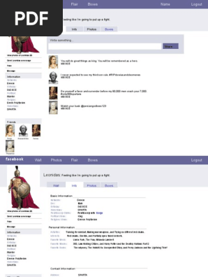 facebook page