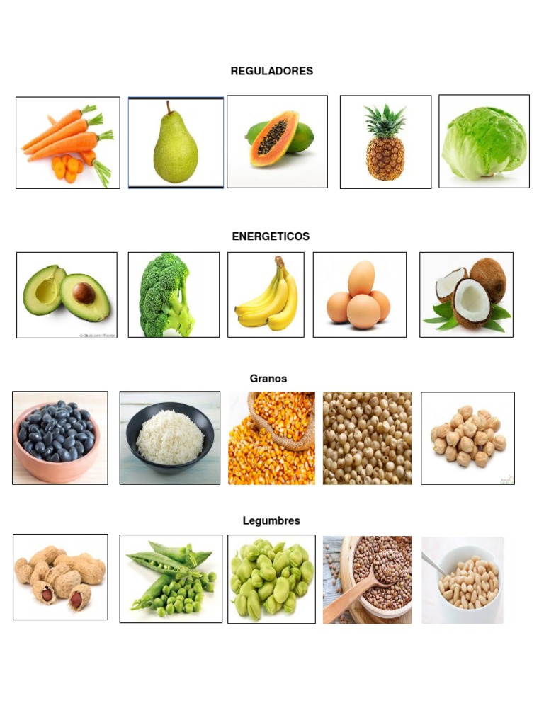 alimentos REGULADORES
