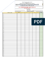 All Numerates Pre - Test Results S.Y. 2018-2019: Division of Pampanga