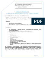 Actividad de Aprendizaje 3.3.2: Conceptualización Sobre Interruptores Electrónicos de Potencia - Tiristores