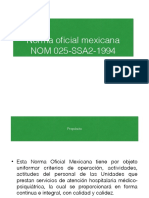 Protocolos Iniciales Norma Oficial Mexicana Nom PDF