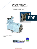 Denison Hydraulics Goldcup Digital Hi-Iq Control: Electronic Control Card User Manual Software Version 2.2B