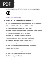 Absolutely Awesome Book On CSharp and .NET - TOC